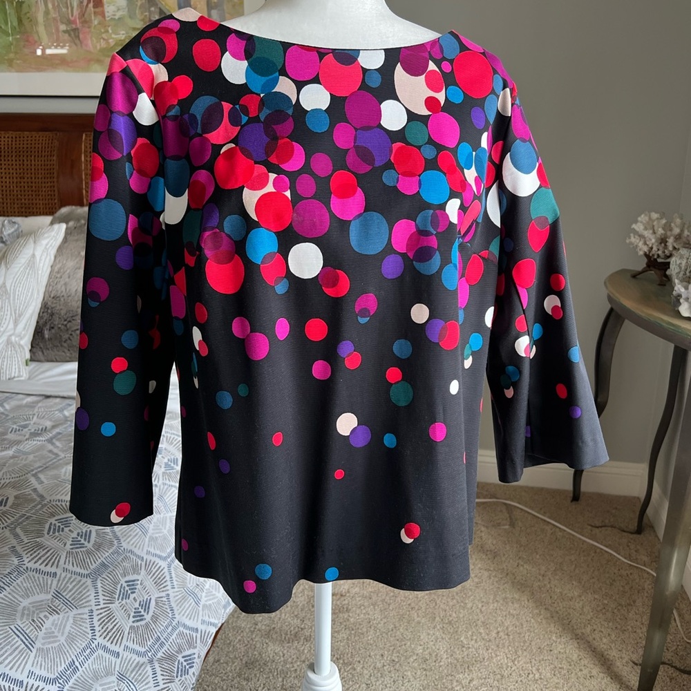 Trina Turk Festive Top Size XL